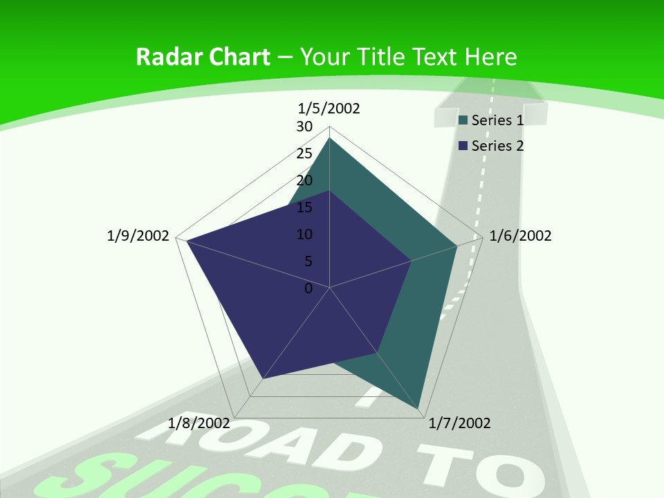 White Old Women PowerPoint Template