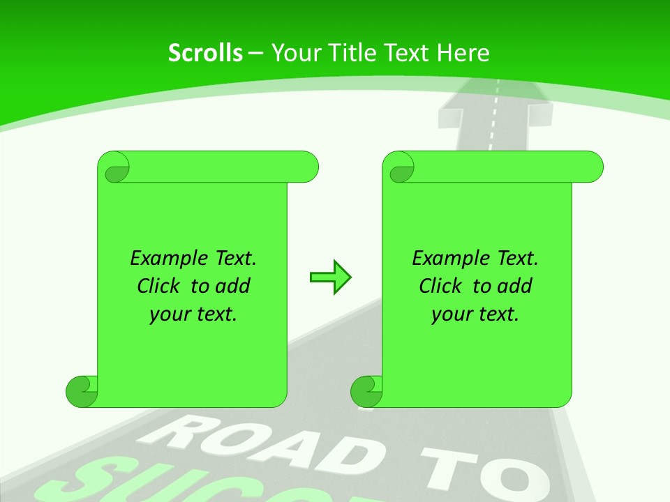 White Old Women PowerPoint Template