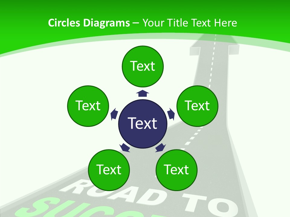 White Old Women PowerPoint Template