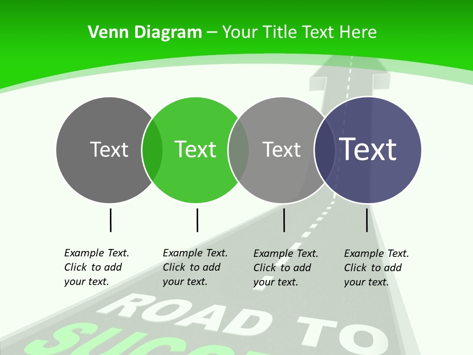 White Old Women PowerPoint Template