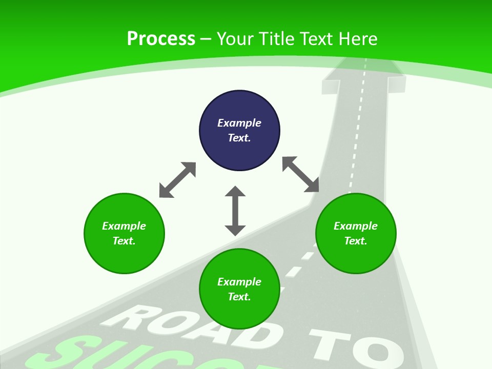 White Old Women PowerPoint Template