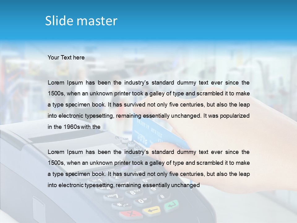 Finger Sharing Holding Hands PowerPoint Template