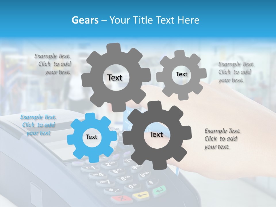 Finger Sharing Holding Hands PowerPoint Template