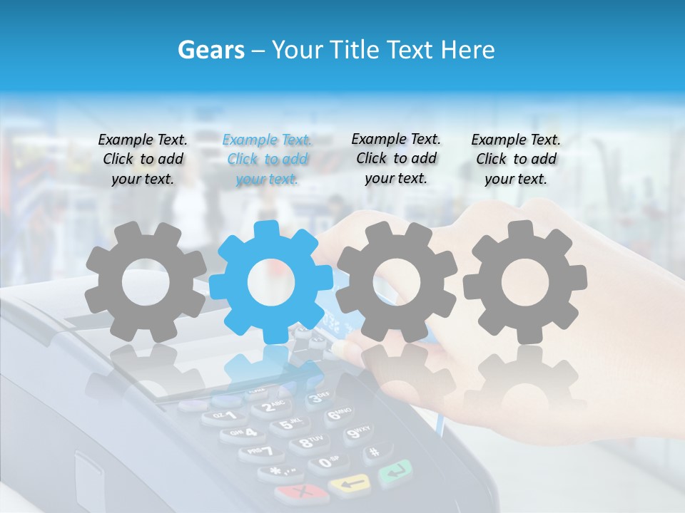 Finger Sharing Holding Hands PowerPoint Template