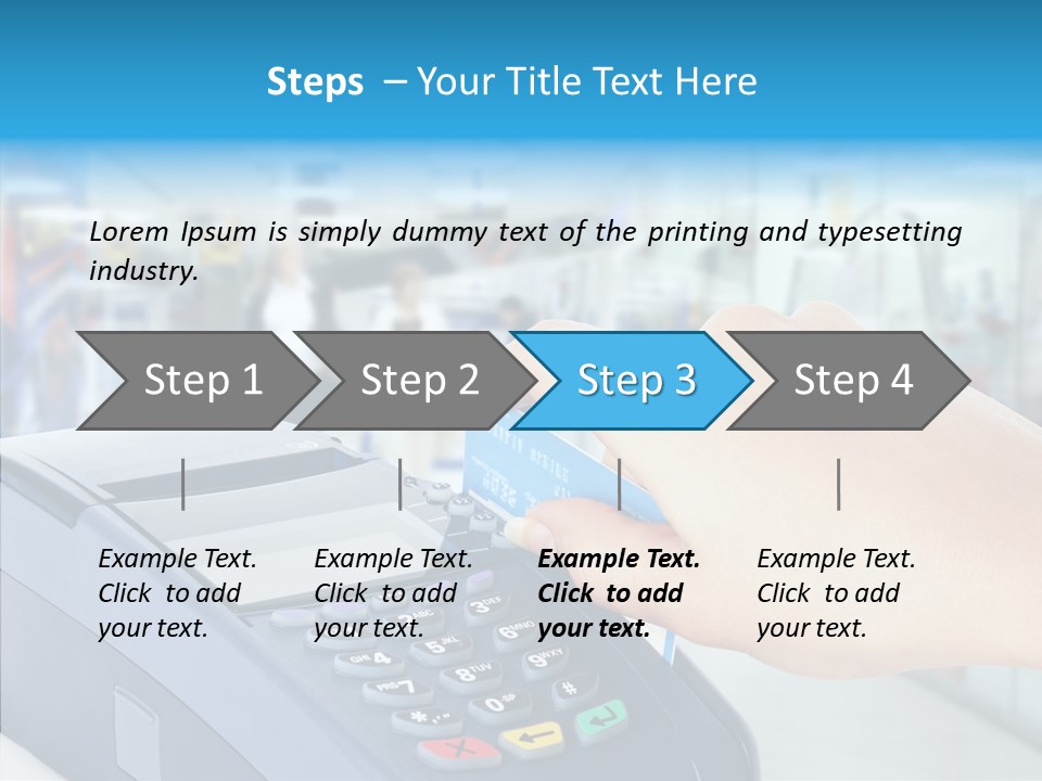 Finger Sharing Holding Hands PowerPoint Template