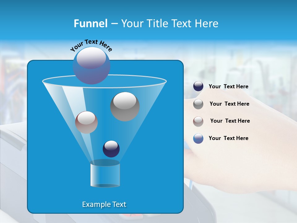 Finger Sharing Holding Hands PowerPoint Template