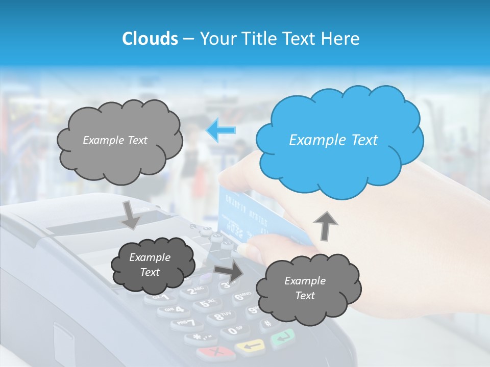 Finger Sharing Holding Hands PowerPoint Template