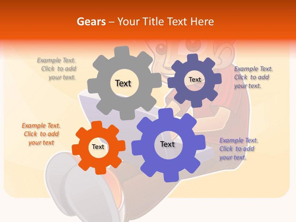Helping Hand Aging Two PowerPoint Template