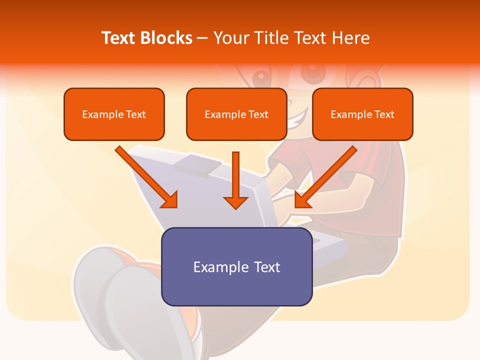 Helping Hand Aging Two PowerPoint Template