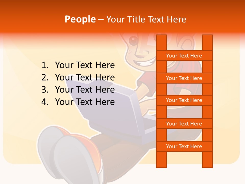 Helping Hand Aging Two PowerPoint Template