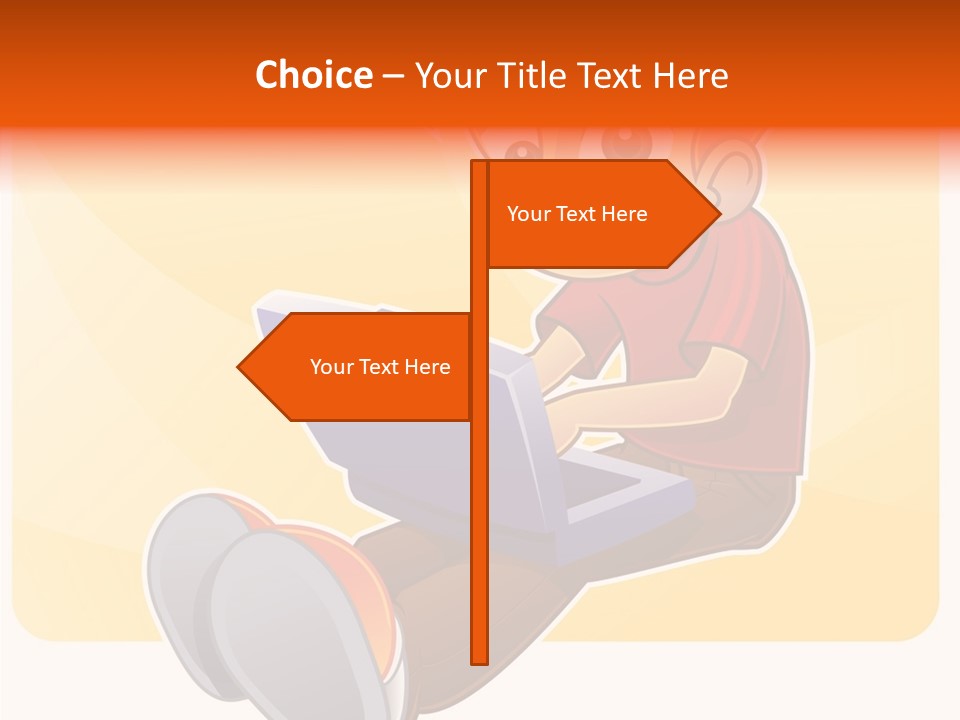 Helping Hand Aging Two PowerPoint Template