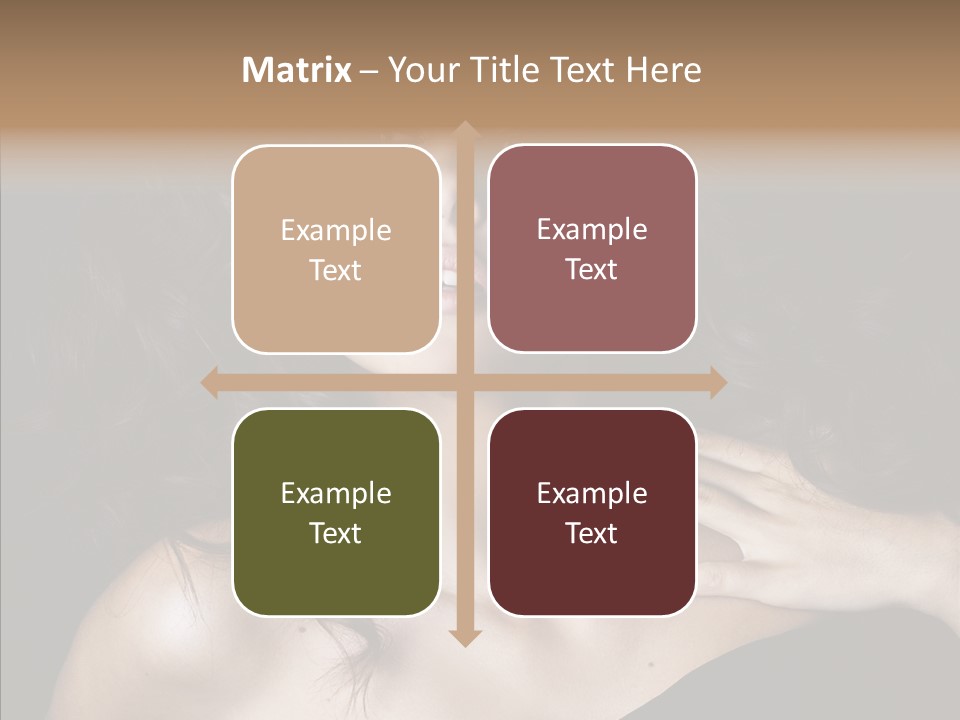 Young Caregiver Finger PowerPoint Template