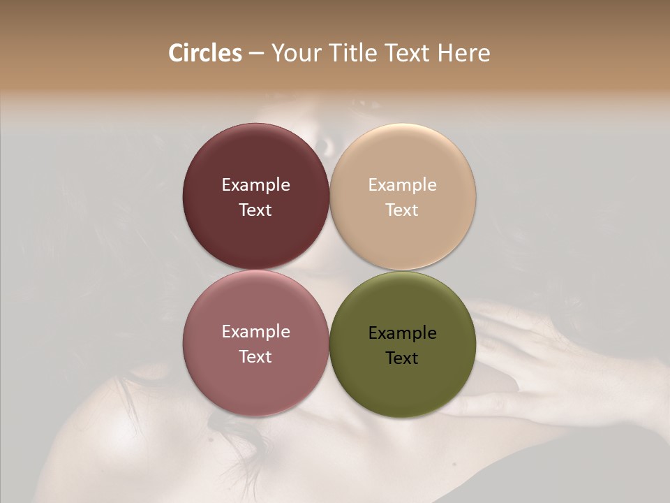 Young Caregiver Finger PowerPoint Template