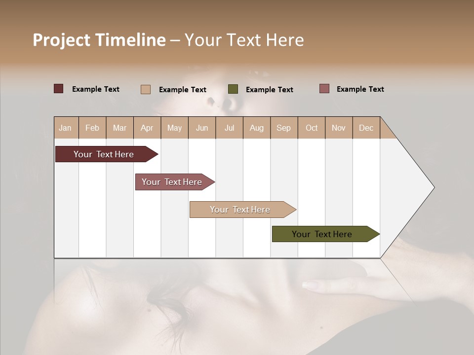 Young Caregiver Finger PowerPoint Template