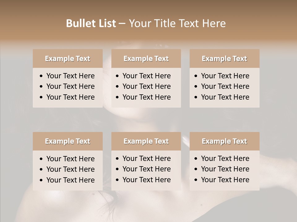 Young Caregiver Finger PowerPoint Template