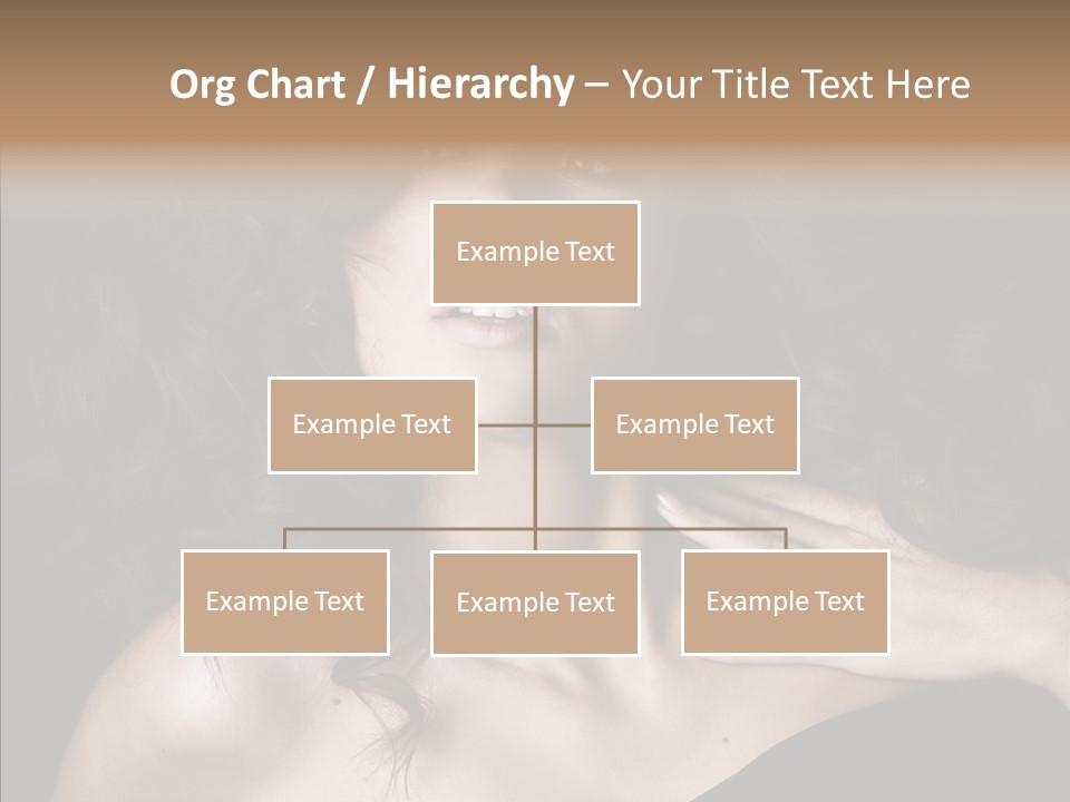 Young Caregiver Finger PowerPoint Template