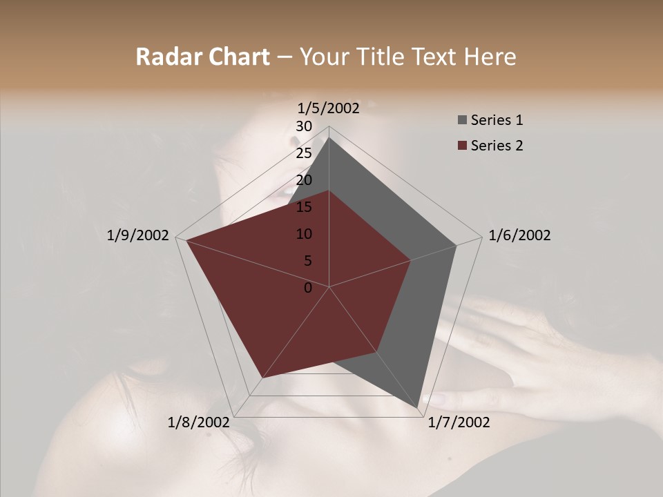 Young Caregiver Finger PowerPoint Template