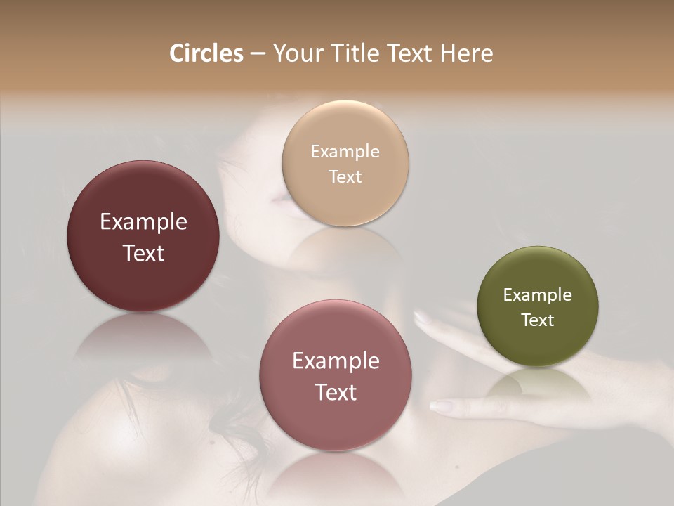 Young Caregiver Finger PowerPoint Template