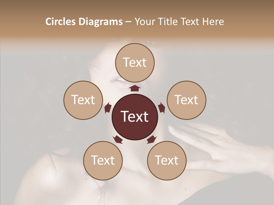 Young Caregiver Finger PowerPoint Template