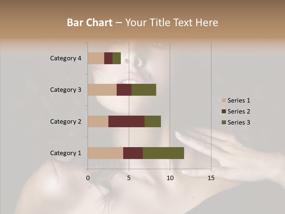 Young Caregiver Finger PowerPoint Template