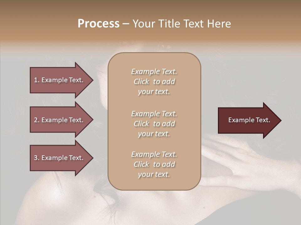 Young Caregiver Finger PowerPoint Template