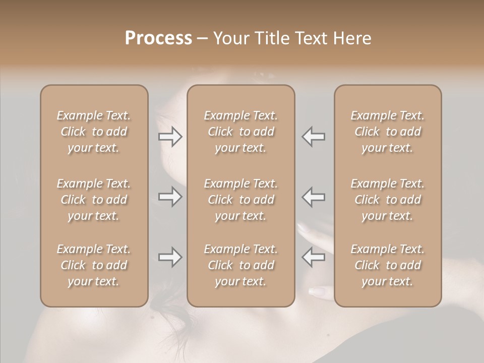 Young Caregiver Finger PowerPoint Template