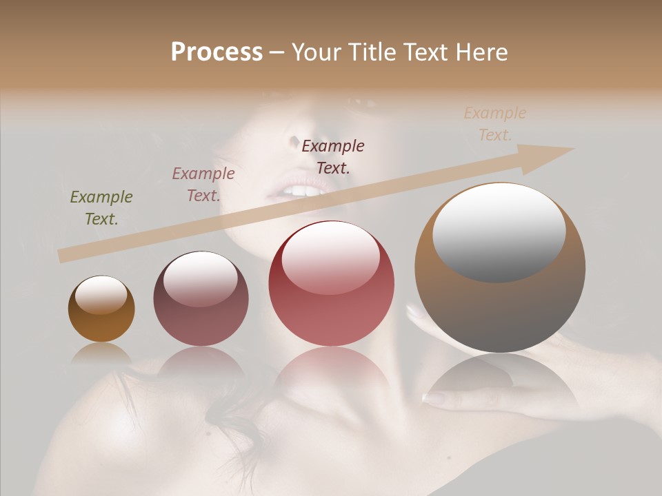 Young Caregiver Finger PowerPoint Template