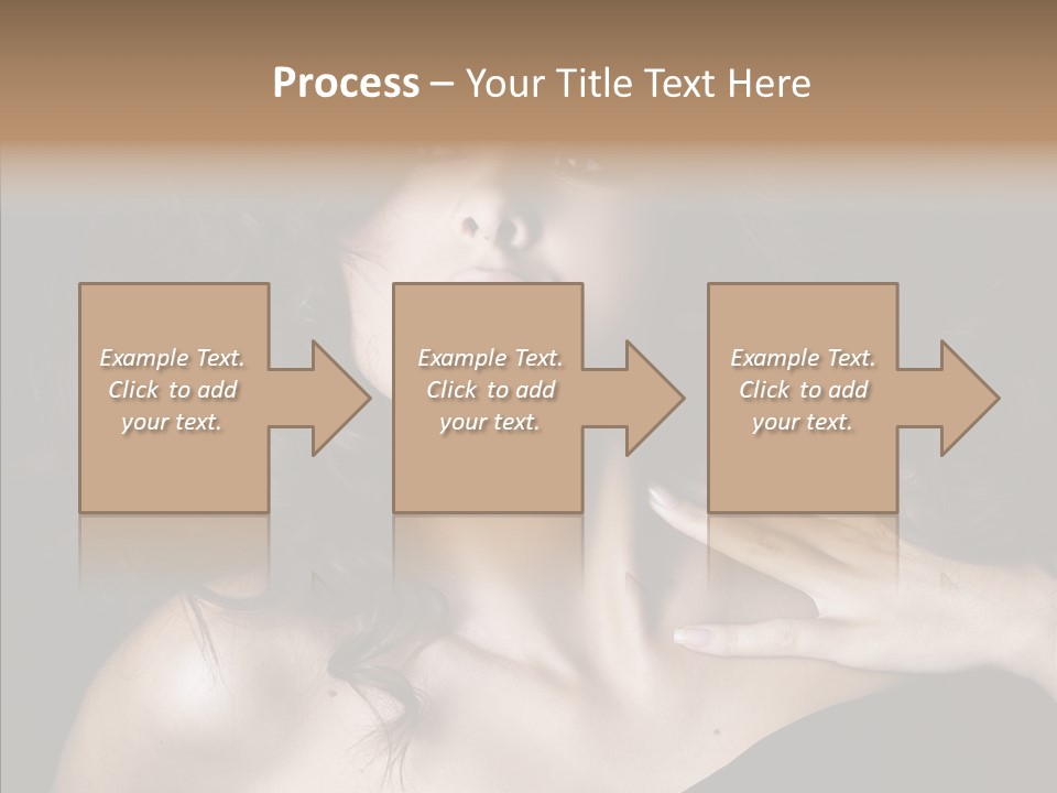 Young Caregiver Finger PowerPoint Template