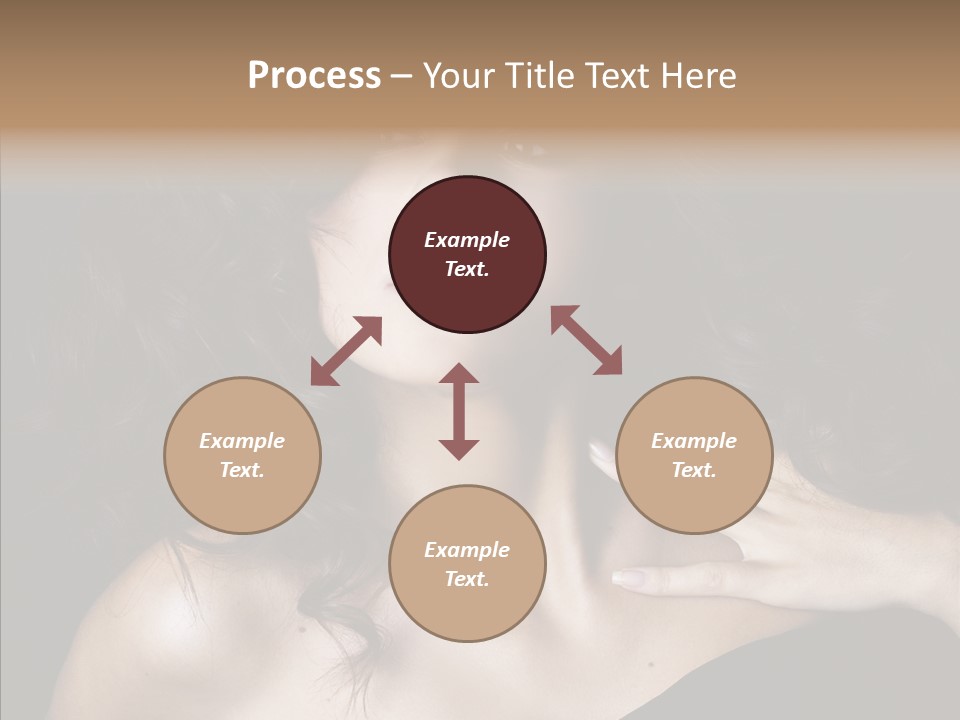 Young Caregiver Finger PowerPoint Template