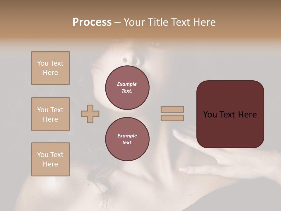 Young Caregiver Finger PowerPoint Template