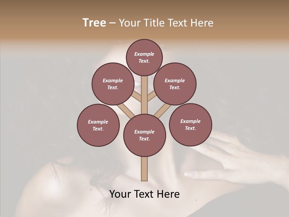 Young Caregiver Finger PowerPoint Template