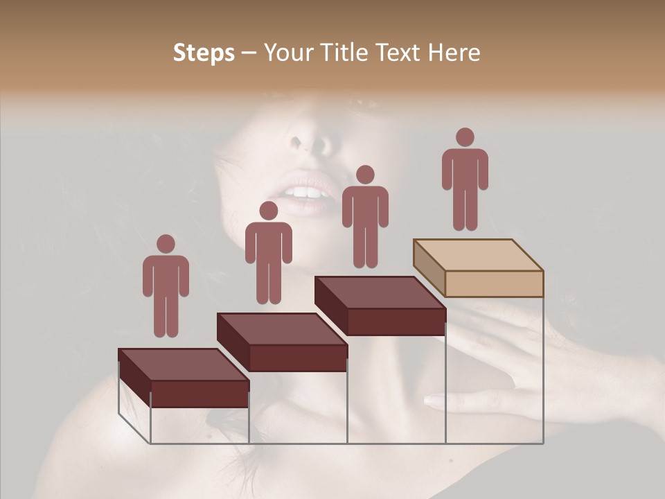 Young Caregiver Finger PowerPoint Template