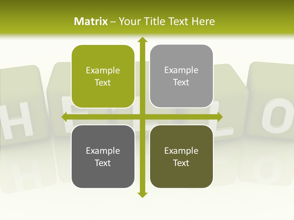 Young Aging Two PowerPoint Template
