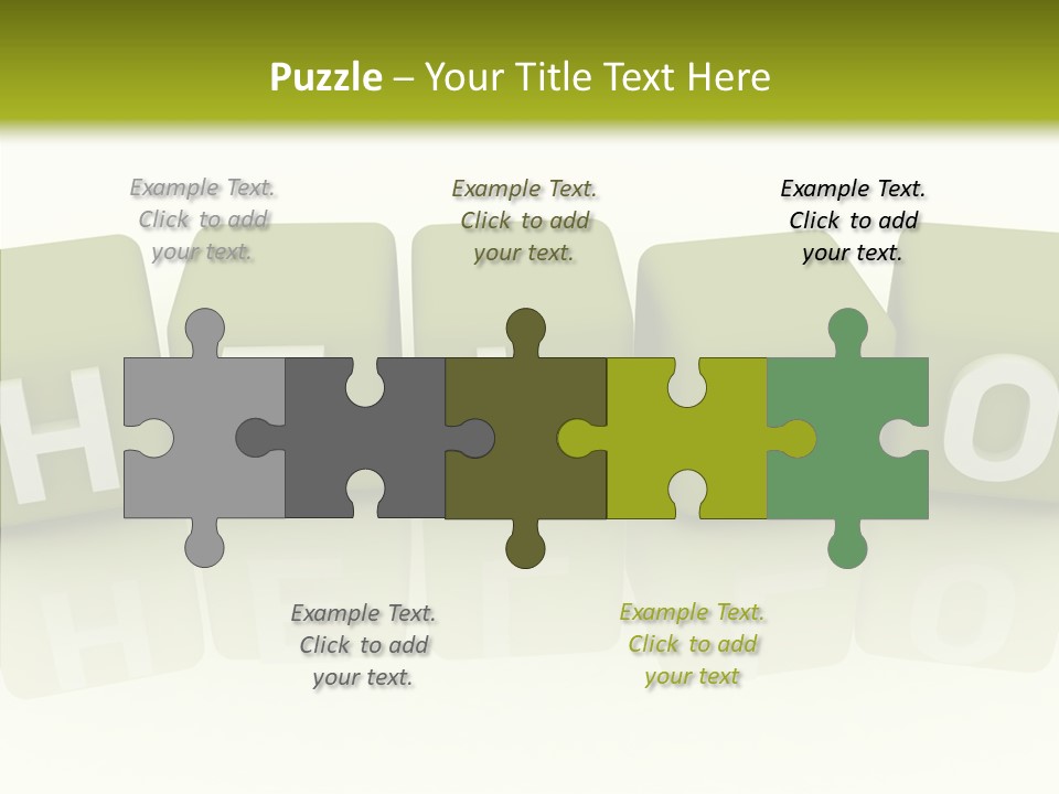 Young Aging Two PowerPoint Template