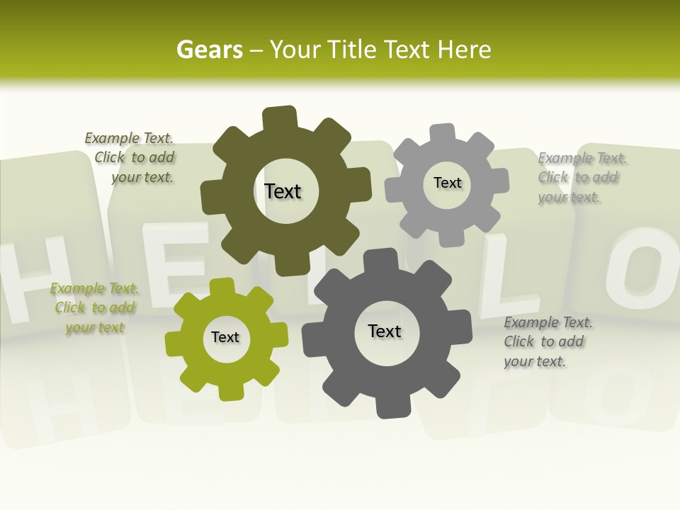 Young Aging Two PowerPoint Template