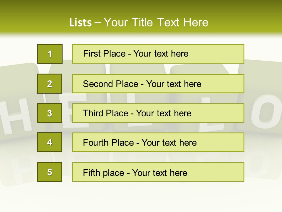 Young Aging Two PowerPoint Template
