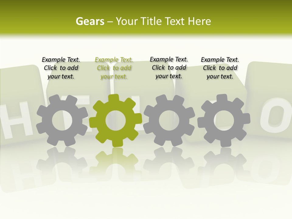 Young Aging Two PowerPoint Template