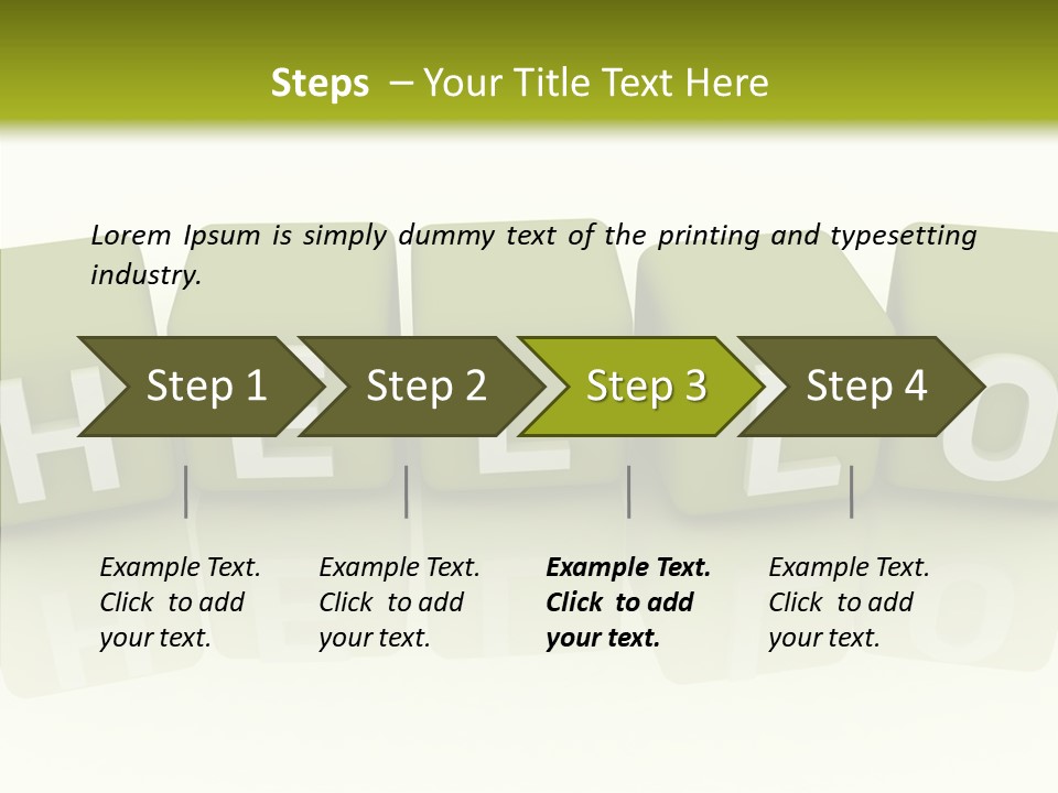 Young Aging Two PowerPoint Template