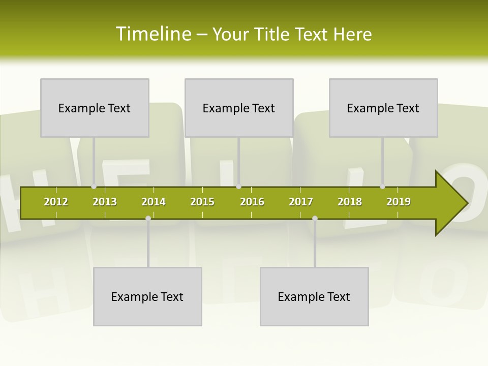 Young Aging Two PowerPoint Template
