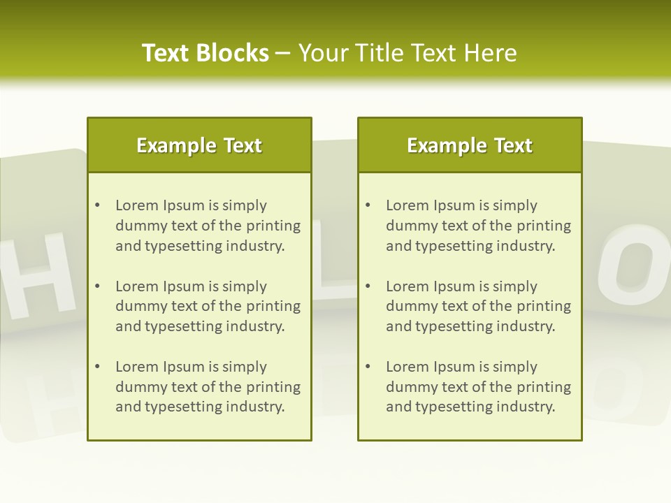 Young Aging Two PowerPoint Template