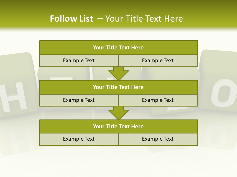 Young Aging Two PowerPoint Template