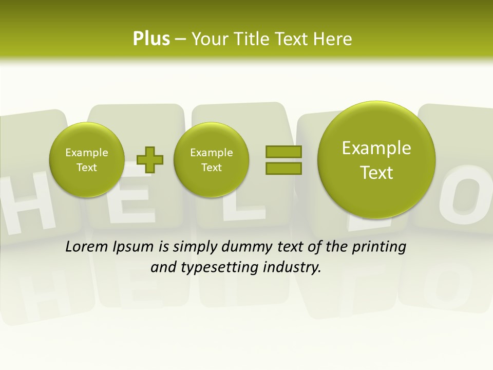 Young Aging Two PowerPoint Template