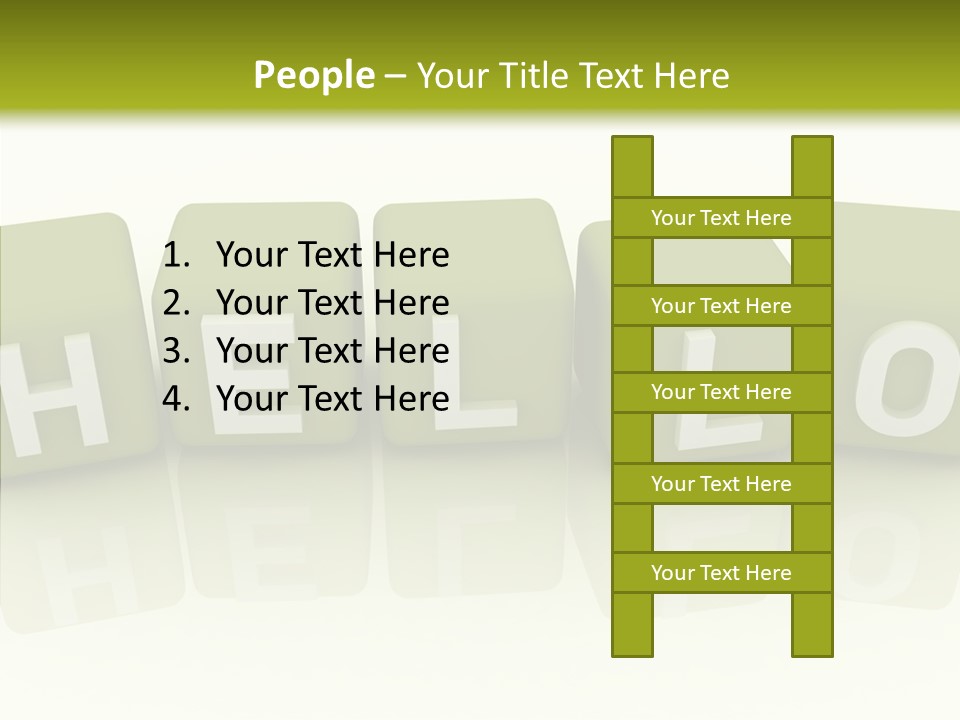 Young Aging Two PowerPoint Template