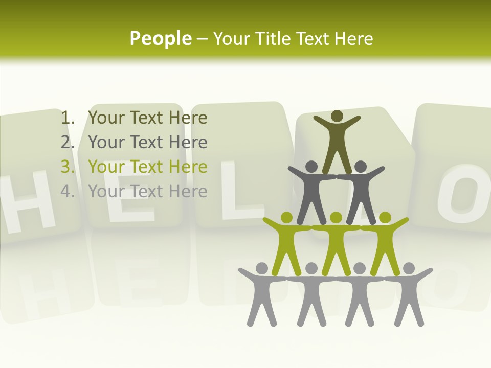 Young Aging Two PowerPoint Template