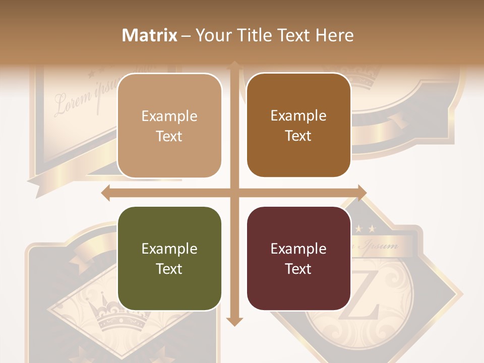 White Caregiver  PowerPoint Template