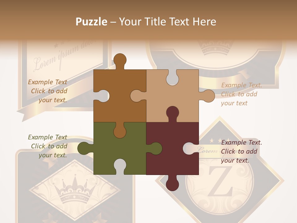 White Caregiver  PowerPoint Template