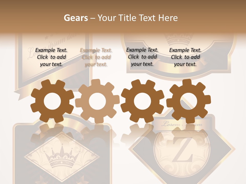 White Caregiver  PowerPoint Template