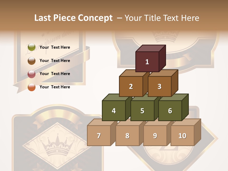 White Caregiver  PowerPoint Template