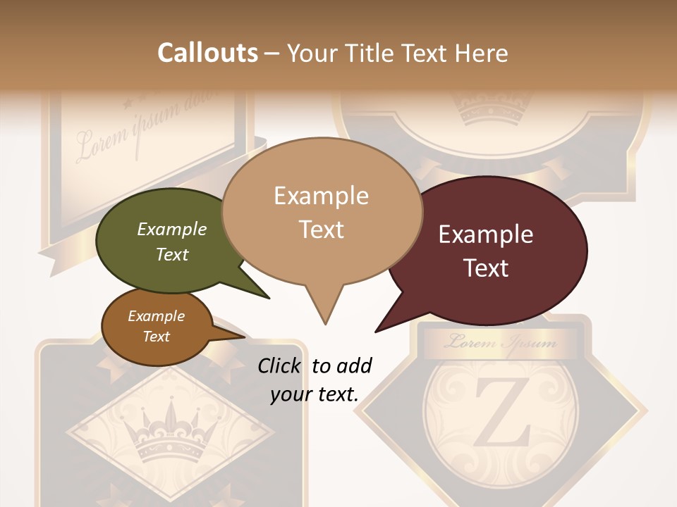 White Caregiver  PowerPoint Template