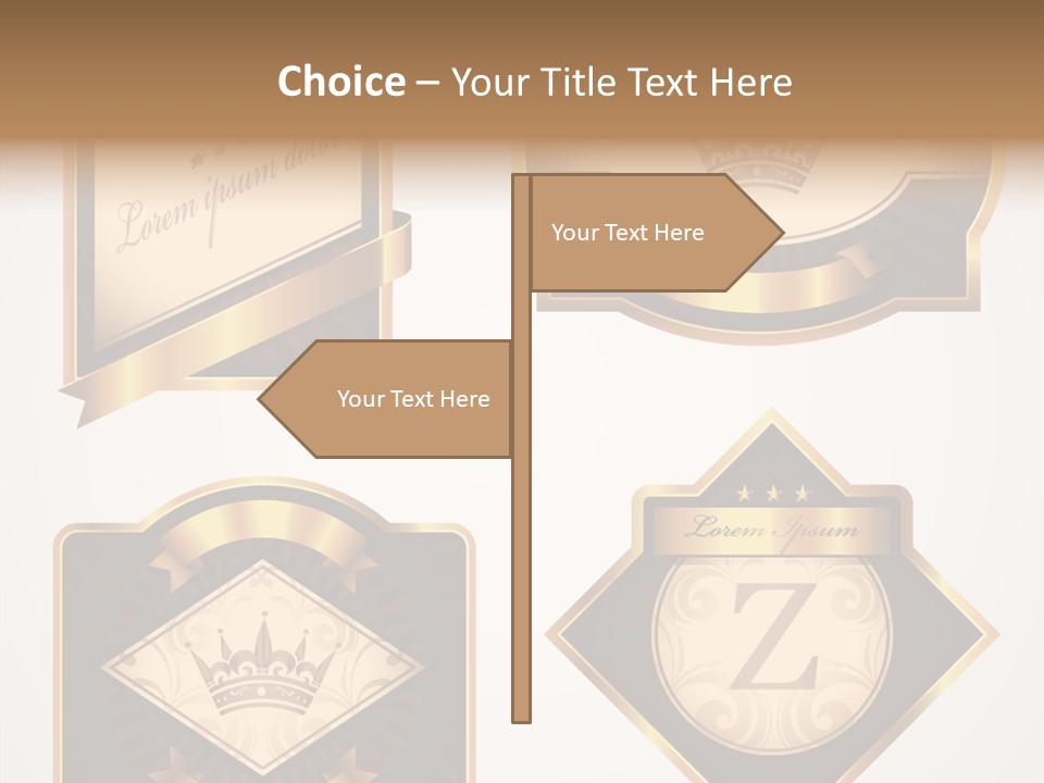 White Caregiver  PowerPoint Template